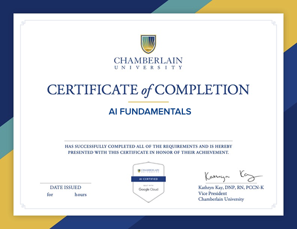 Certificate of Completion