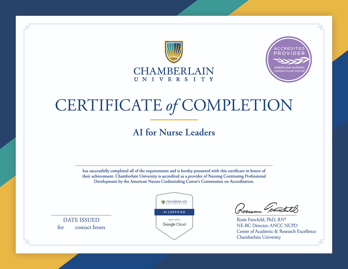Certificate of Completion